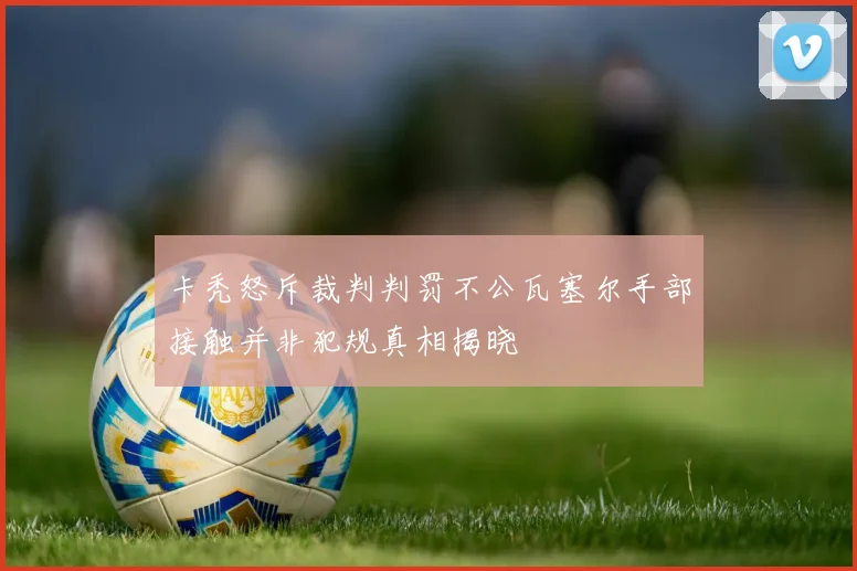 卡秃怒斥裁判判罚不公瓦塞尔手部接触并非犯规真相揭晓